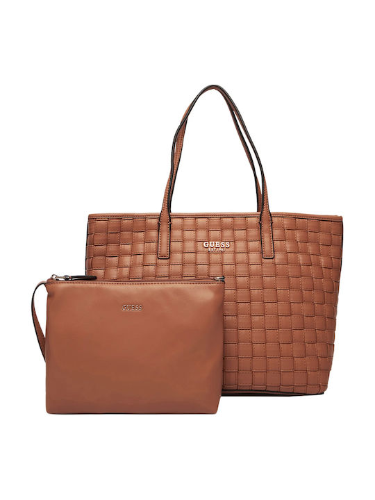 Guess Τσαντα Γυναικεία Tote Τσάντα από Συνθετικό Δέρμα