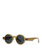 Spektre Unisex Sunglasses With Brown Tartaruga Horn-Rimmed Frame LIP03AFT