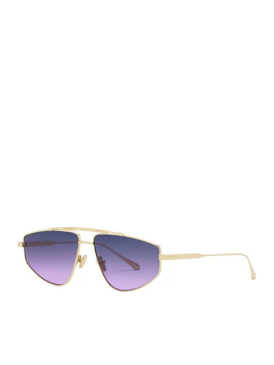 Spektre Unisex Γυαλιά Ηλίου με Χρυσό Μεταλλικό Σκελετό και Ντεγκραντέ Φακό IMP06S