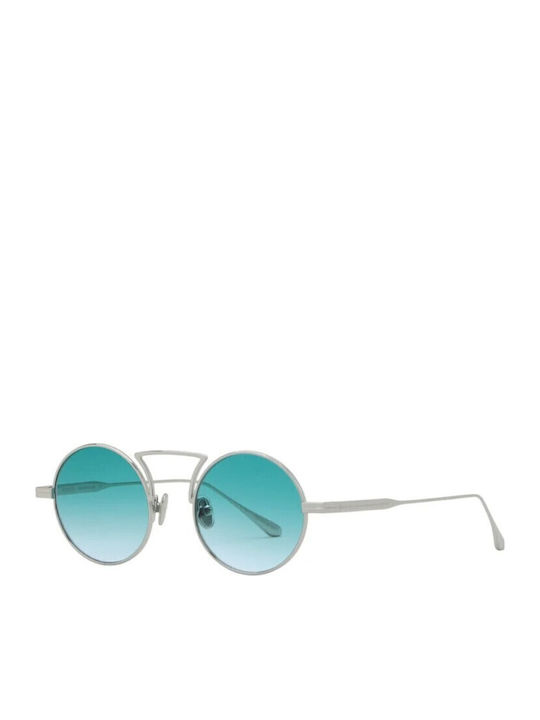 Spektre Unisex Sunglasses with Silver Metallic Frame and Gradient Lens OAS03S