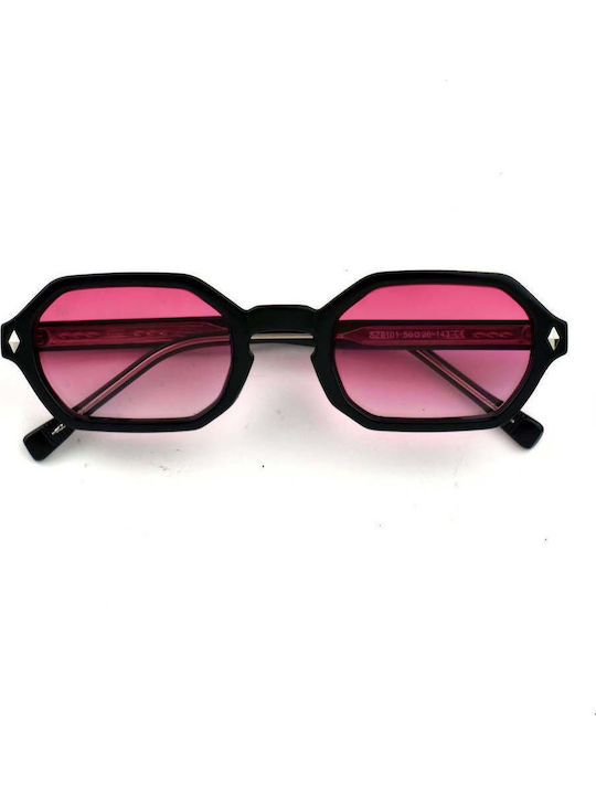 Red Raven Jackie Unisex Γυαλιά Ηλίου με Ροζ Σκε...