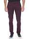 Chino Trousers in Regular Fit Wine
