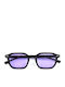 Red Raven Harper Unisex Ochelari De Soare Cu Ramă Din Plastic Violet Și Lentile Violet