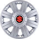 Set Capace De Roți Auto 14" 4 Bucăți Gri