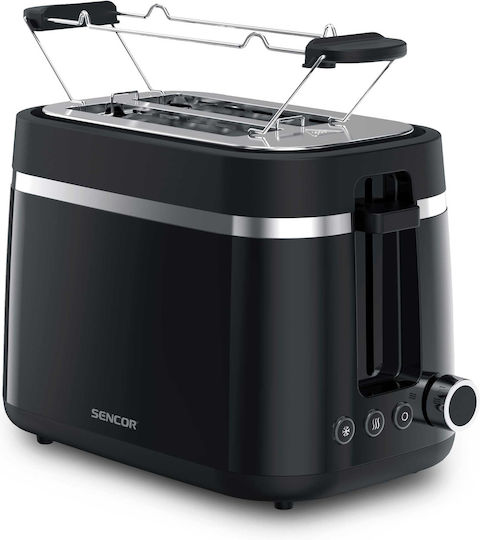 Sencor Sts Φρυγανιέρα 2 Θέσεων 900W Μαύρη