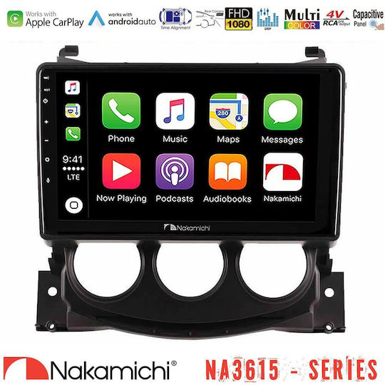 Nakamichi Car Audio System for Nissan 370Z 2009-2013 Bluetooth USB WiFi GPS Apple CarPlay Android Auto with 9" Touch Screen