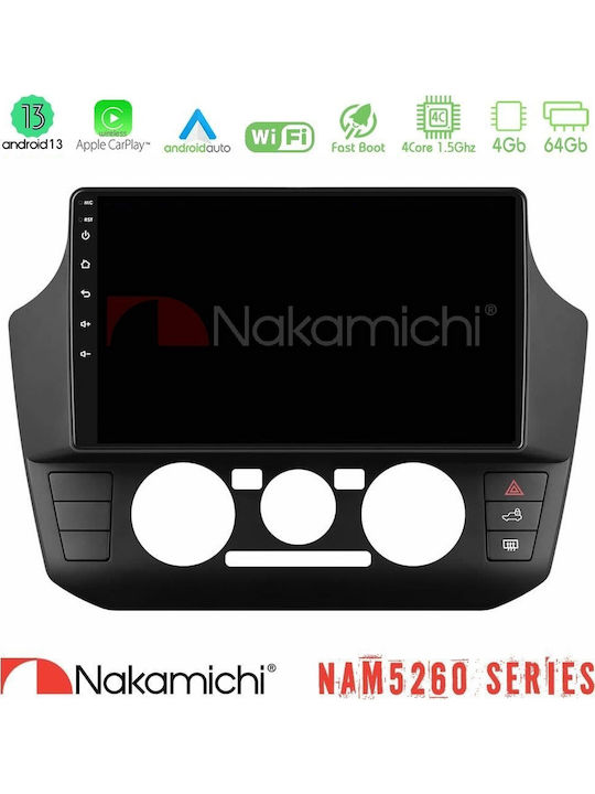 Nakamichi Car Audio System for Seat Mii Skoda Citigo 2011 with Touch Screen 9" Bluetooth USB AUX Wi-Fi GPS Apple CarPlay Android Auto