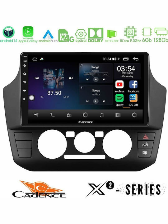Cadence Car Audio System for Seat Mii Skoda Citigo 2017-2023 Bluetooth USB WiFi GPS Apple CarPlay Android Auto with 9" Touch Screen