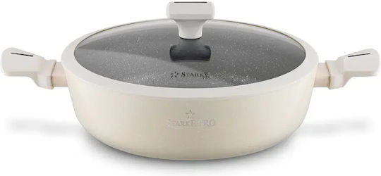 Starke Pro Starke Pro Aluminium Pfanne mit Deckel mit Antihaftbeschichtung 28cm