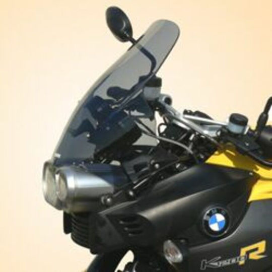 Bullster High Protection Windshield Bb051hpfg 1200 Abs 05-08 Bmw K 1300 R 09 Gray Smoke