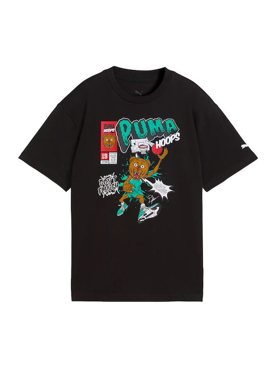 Kids T-shirt Black Flagrant Foul