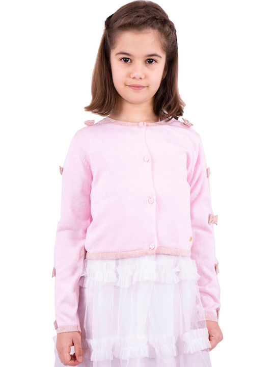 Cardigan Pentru Copii Tricotat Cherry Blossom
