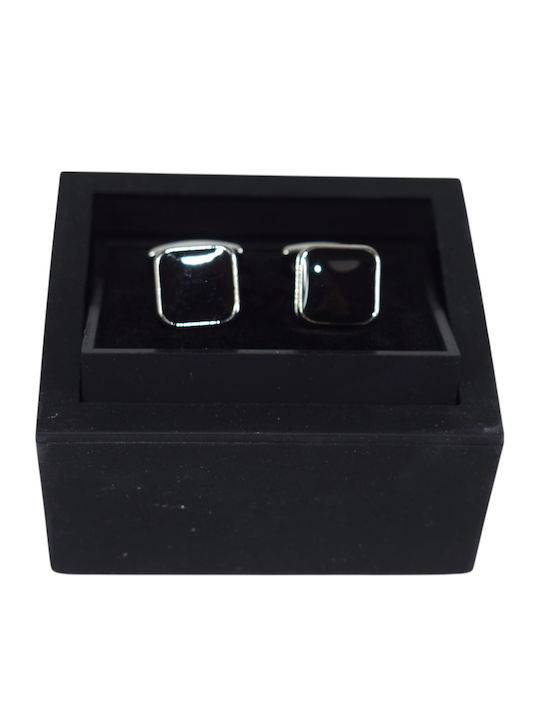 Giovani Rossi Cufflinks In Black Colour