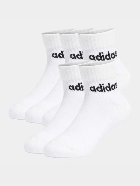 adidas Спортни Чорапи Бели 5 Чифта