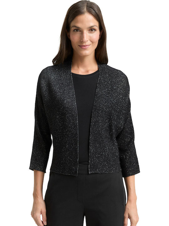 Women's Knitted Cardigan Deep Black