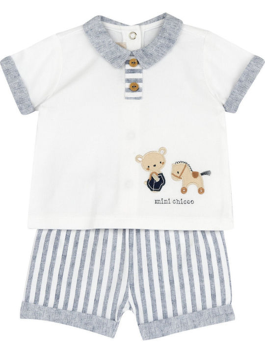 Kids Set With Shorts Summer 2 Pieces Blue