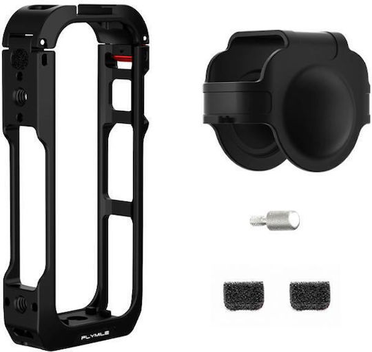 Προστατευτική Θήκη Επέκτασης Κάμερας Insta360 X4 Air Flymile Μαύρο Κόκκινο