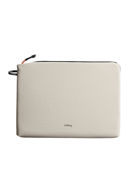 Bellroy 14 Zoll Laptoptasche Stoßfest Reißverschlussverschluss Hellgrau