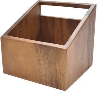 Suport Pentru Șervețele Culinaro Alas Din Lemn De Acacia 15x15xh15cm Table Theatre