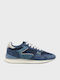City Herren Sneakers Navy Blau