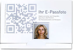 1x50 Daiber Passport Photo Folders E-passport Photo Portrait 14028