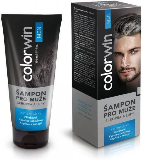 Colorwin Shampoo Against Dandruff & Seborrheic Dermatitis for Oily Hair 150ml