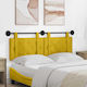 vidaXL Fabric Yellow Bed Headboard Cushion 130x...