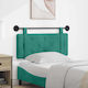 vidaXL Fabric Turquoise Bed Headboard Cushion 1...
