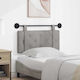 vidaXL Fabric Bed Headboard Pillow Gray 100x55cm