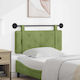 vidaXL Fabric Bed Headboard Cushion Green 110x55cm