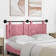 vidaXL Fabric Pink Bed Headboard Cushion 130x55cm