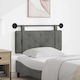 vidaXL Fabric Bed Headboard Cushion Gray 110x55cm