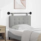 vidaXL Fabric Bed Headboard Pillow Beige 100x55cm