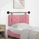 vidaXL Fabric Pink Bed Headboard Cushion 100x55cm