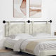 vidaXL Fabric Bed Headboard Cushion Beige 170x55cm