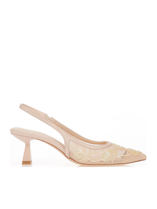 Tsoukalas Spitze Zehe Pumps mit Mittlerem Absat...