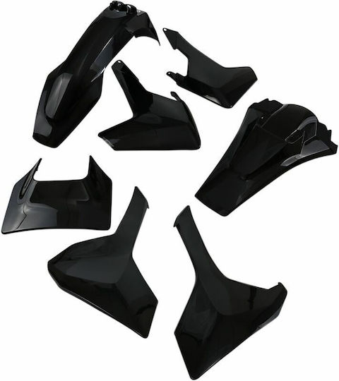 Ufo Kit Plastic Hukit621f-001 Mx Husqvarna Tx 125 17-18 Black