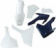 Ufo Kit Plastic Hukit621f-999 Mx Husqvarna Tx 125 17-18 Blue-White