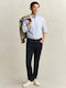 Men's Jeans Pants with Slim Fit Dark Blue