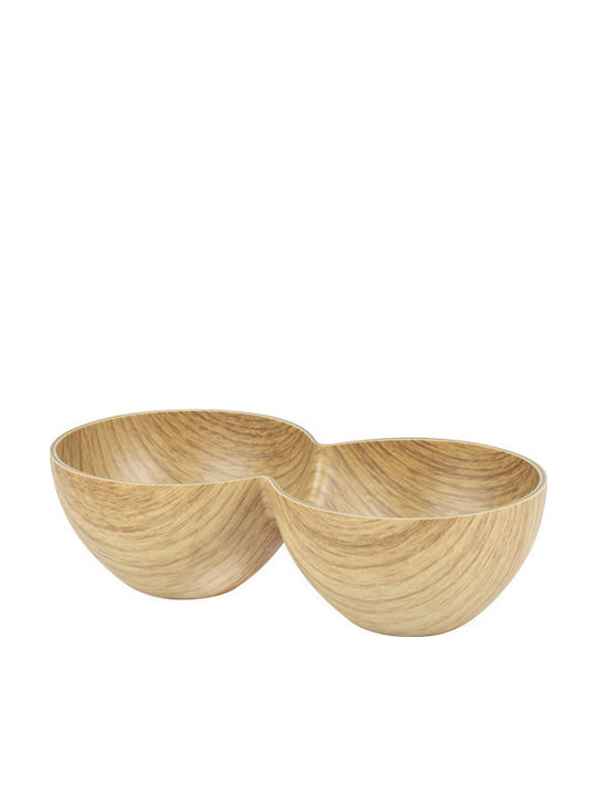 Raki Willow Suport Din Lemn Pentru Orderviere 2 Sloturi Ø19.8xÎ19.8cm L10xL5.5xÎ19.8cm