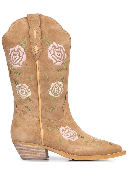 Alpe White Ankle Boots