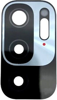 Note 10s M2101k7bg Rear Back Camera Frame Pisso Plaisio Kameras + Camera Glass Lens Tzamaki Kameras Shadow Black