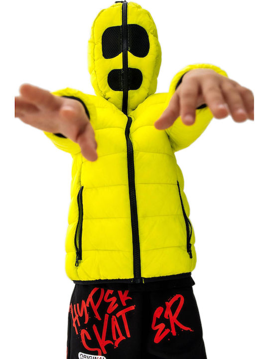 Παιδικό Καπιτονέ Μπουφάν Safety Yellow