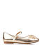 Kinder Pumps & Ballerinas mit Bügel- und Schleifenverschluss Goldene