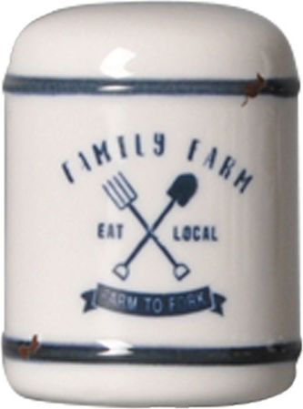 Raki Happy Salt Shaker Pepper Shaker From Porcelain
