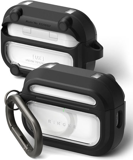 Ringke Magnetic Plastic Case in Black Colour for Apple AirPods Pro 3