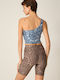 Damen Sport-BH Hellblau