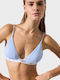 Bikini Triangle Striped Light Blue