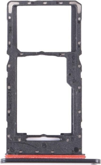 Samsung Galaxy A14 5G Sm-a146u Tavă Originală Pentru Cartela SIM + Tavă Pentru Card Micro SD Neagră
