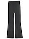 Kinderleggings Lang Schwarz